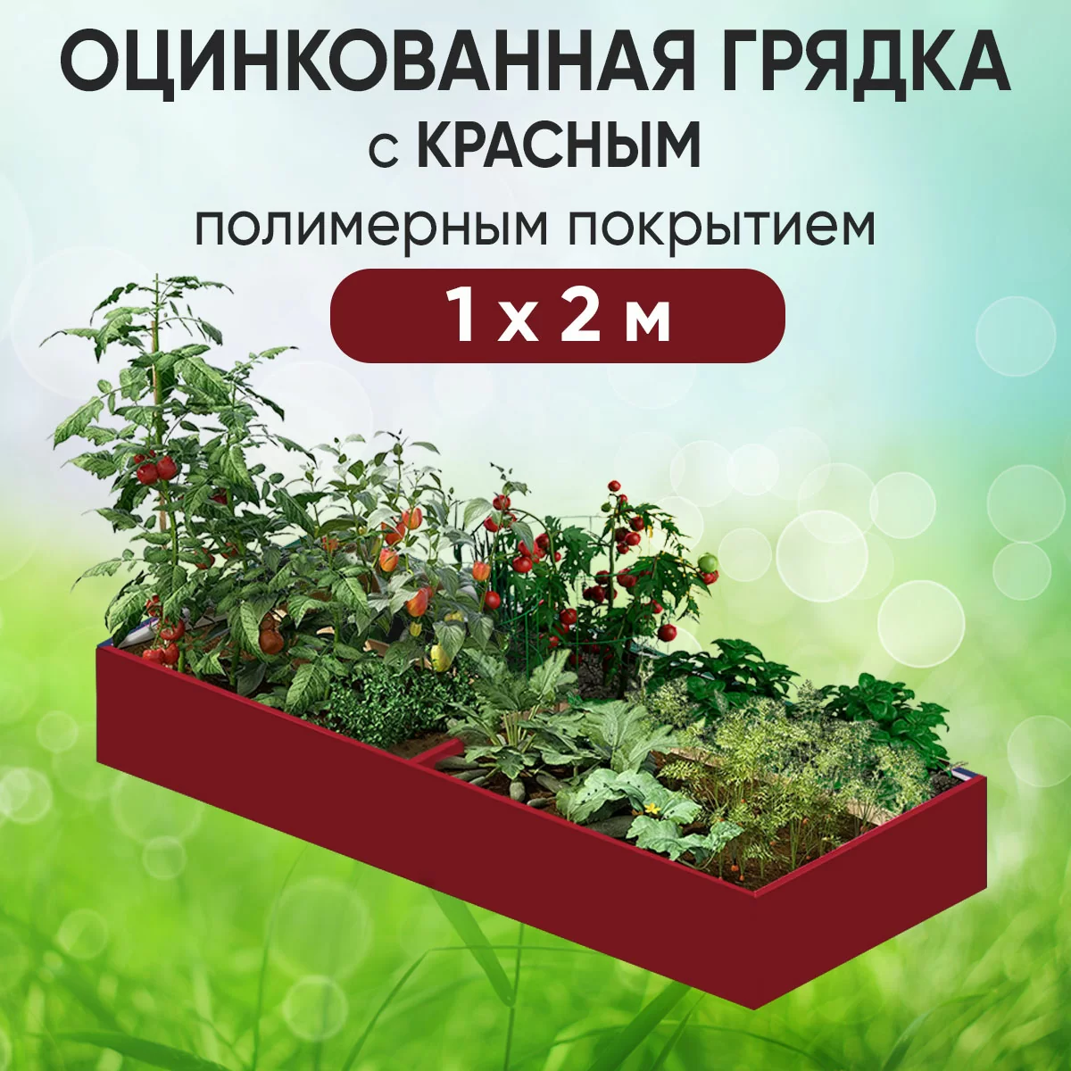 Грядка красная (1 х 2)